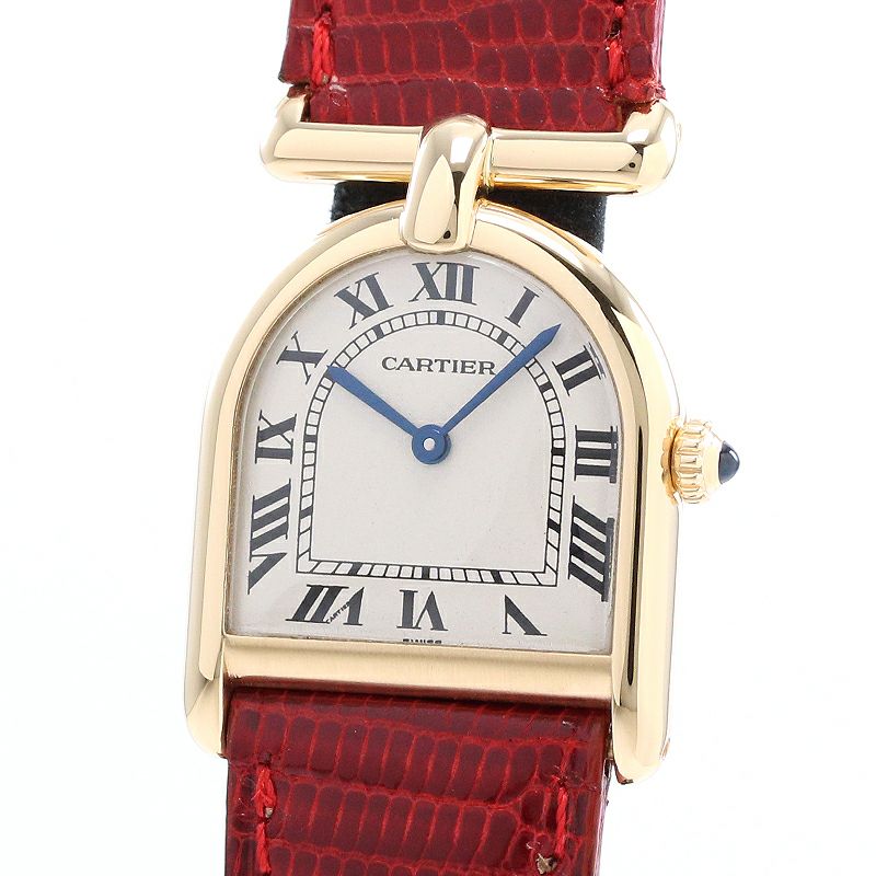 【中古】CARTIER CALANDRE LARGE MODEL ROMANE カルティエ カランドレ LM ロマヌ 83723353 (81082)