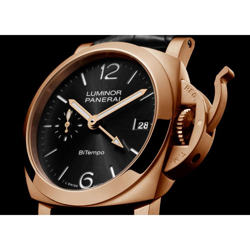 PANERAI LUMINOR QUARANTA BiTempo GOLDTECH(TM) パネライ ルミノール 