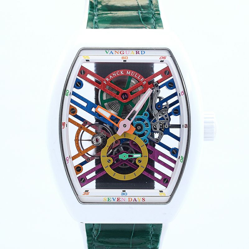中古】FRANCK MULLER VANGUARD POWER RESERVE COLOR DREAMS