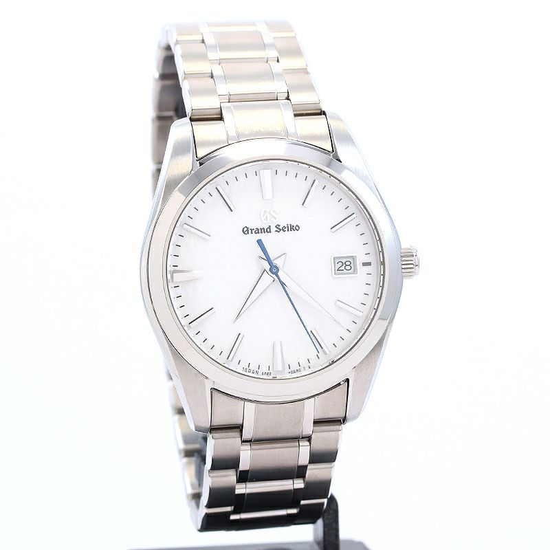 【中古】GRAND SEIKO HERITAGE COLLECTION 9F QUARTZ SNOWFLAKE グランドセイコー ヘリテージコレクション 9Fクォーツ 雪白 SBGX355 (9F62-0AR0)