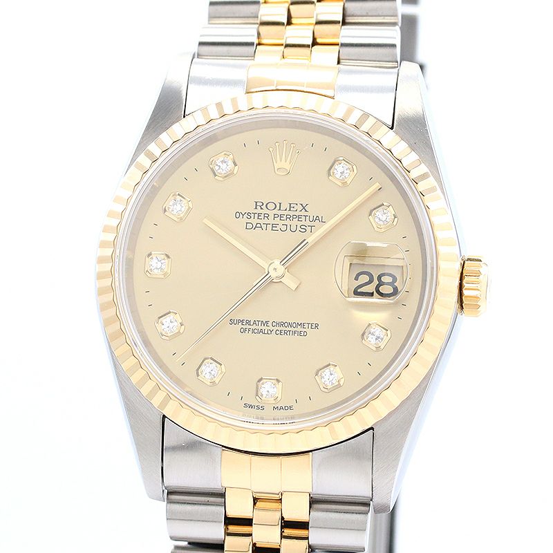 中古】ROLEX OYSTER PERPETUAL DATEJUST ロレックス オイスターパーペチュアル デイトジャスト 16233G｜ヴィンテージブランド｜時計・腕時計の通販サイトBEST  ISHIDA（正規・中古販売店）