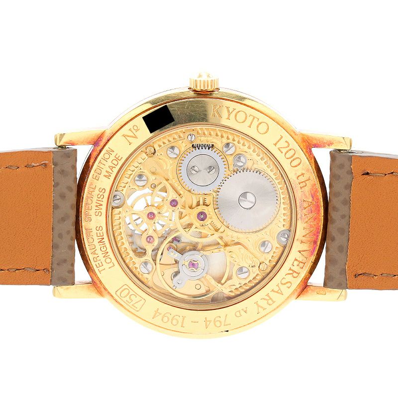 【中古】LONGINES KYOTO HEIAN CAPITAL 1200TH ANNIVERSARY MODEL ロンジン 京都平安建都1200年記念モデル 396.7468