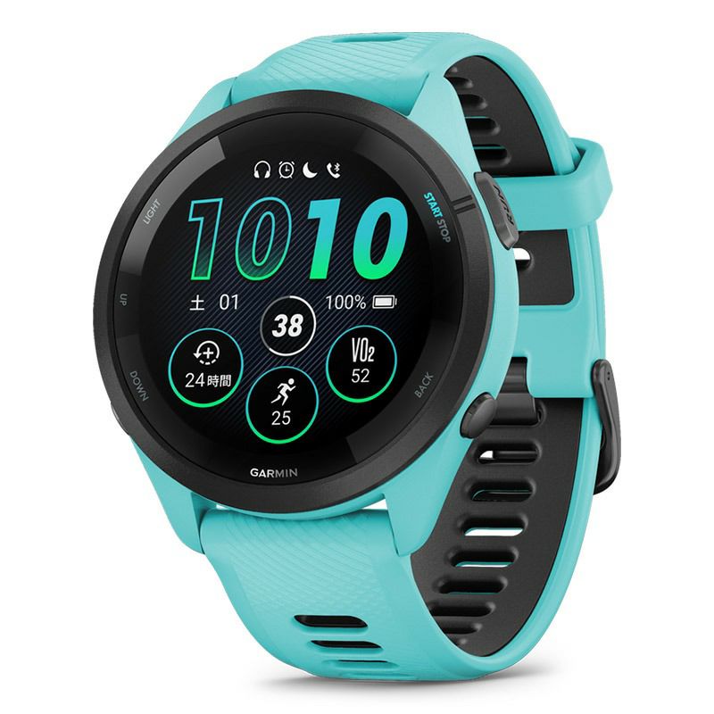 GARMIN Forerunner 265 Aqua ガーミン フォアランナー 265 アクア 010-02810-42
