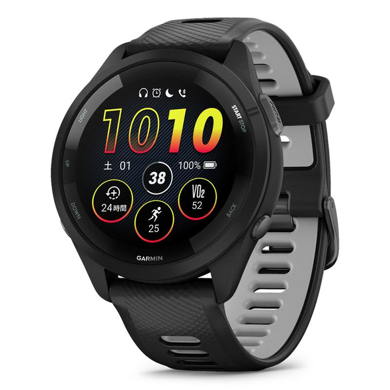 GARMIN Forerunner 265 Black ガーミン フォアランナー 265 ブラック 010-02810-40