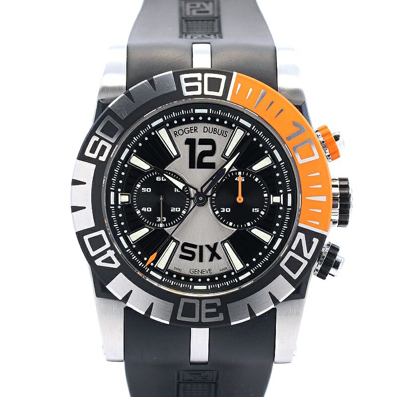 【中古】ROGER DUBUIS <br>EASY DIVER CHRONOGRAPH <br>ロジェ・デュブイ <br>イージーダイバー クロノグラフ <br>SED46-78-9C-00/03A001/A