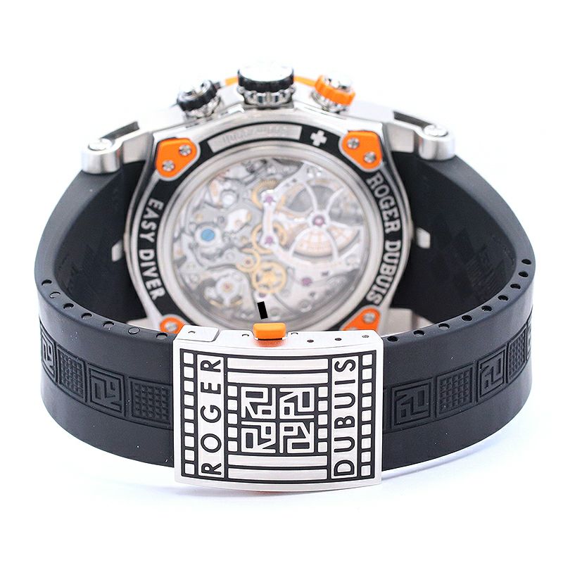 【中古】ROGER DUBUIS <br>EASY DIVER CHRONOGRAPH <br>ロジェ・デュブイ <br>イージーダイバー クロノグラフ <br>SED46-78-9C-00/03A001/A