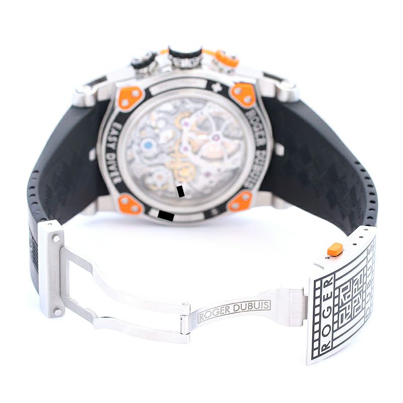 【中古】ROGER DUBUIS <br>EASY DIVER CHRONOGRAPH <br>ロジェ・デュブイ <br>イージーダイバー クロノグラフ <br>SED46-78-9C-00/03A001/A