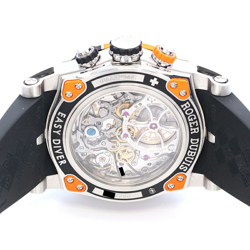 【中古】ROGER DUBUIS <br>EASY DIVER CHRONOGRAPH <br>ロジェ・デュブイ <br>イージーダイバー クロノグラフ <br>SED46-78-9C-00/03A001/A