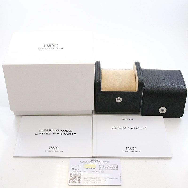 中古】IWC BIG PILOT'S WATCH 43 MR PORTER EDITION 1 アイ