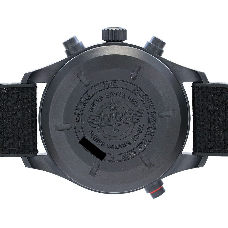 【中古】IWC PILOT'S WATCH DOUBLE CHRONOGRAPH TOP-GUN アイ・ダブリュー・シー パイロットウォッチ ダブルクロノグラフ トップガン IW371815