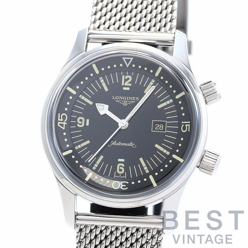 中古】LONGINES LEGEND DIVER DATE 36MM ロンジン レジェンドダイバー デイト 36MM  L3.374.4.50.6｜ヴィンテージブランド｜時計・腕時計の通販サイトBEST ISHIDA（正規・中古販売店）