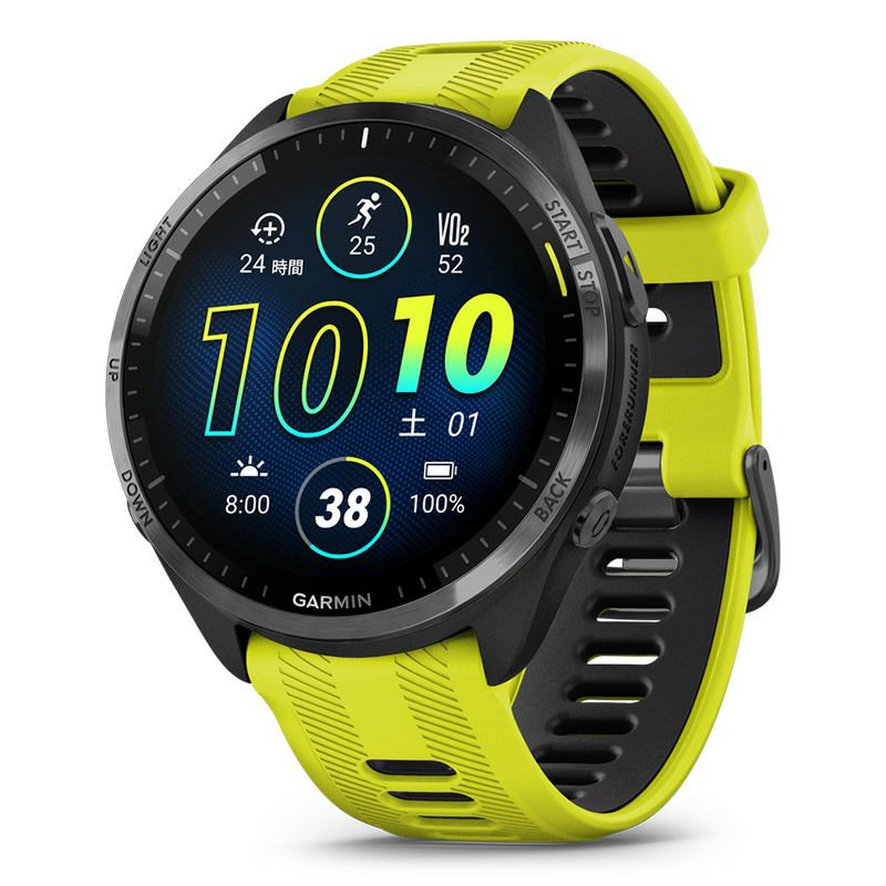 GARMIN Forerunner 965 Amp Yellow ガーミン フォアランナー 965 アンプ イエロー 010-02809-62