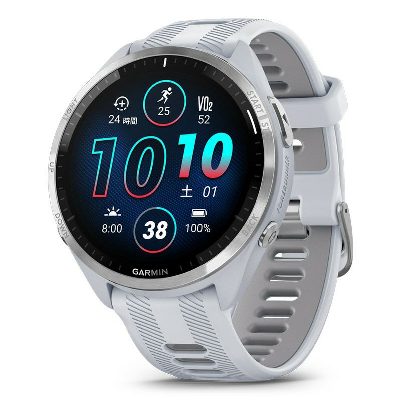 GARMIN Forerunner 965 White ガーミン フォアランナー 965 ホワイト 010-02809-61
