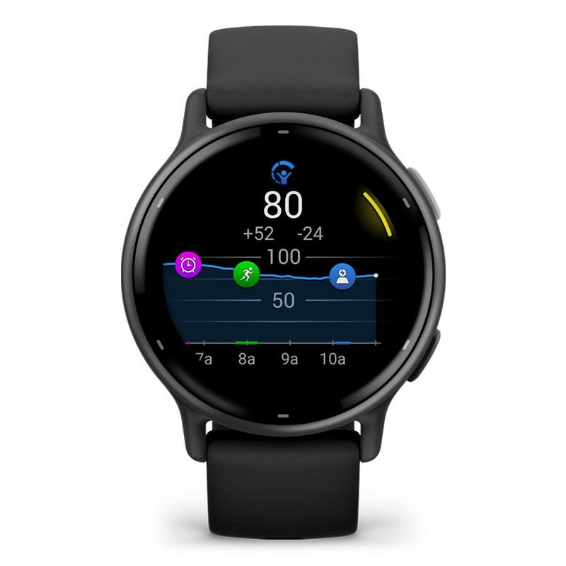 GARMIN vivoactive 5 Black / Slate ガーミン ヴィヴォアクティブ 5 ブラック / スレート 010-02862-40