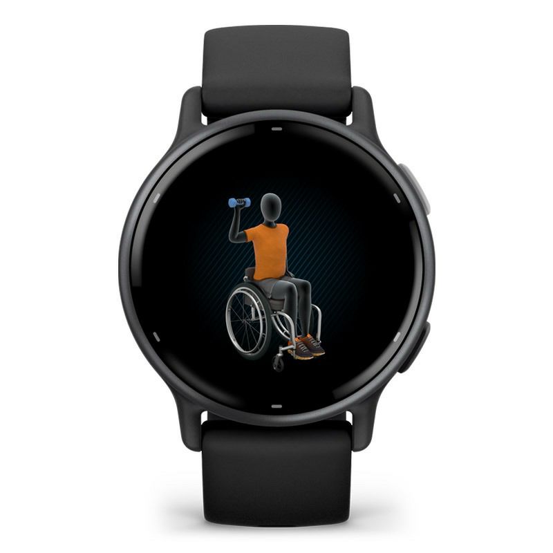 GARMIN vivoactive 5 Black / Slate ガーミン ヴィヴォアクティブ 5 ブラック / スレート 010-02862-40