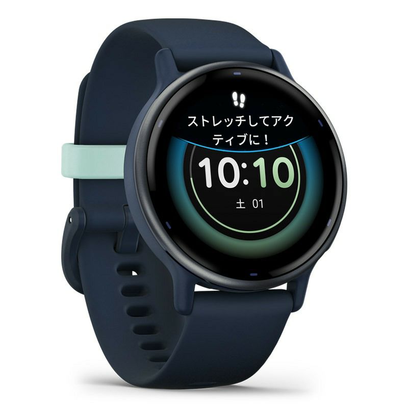GARMIN vivoactive 5 Blue / Blue Met ガーミン ヴィヴォアクティブ 5 ブルー / ブルーメット 010-02862-42