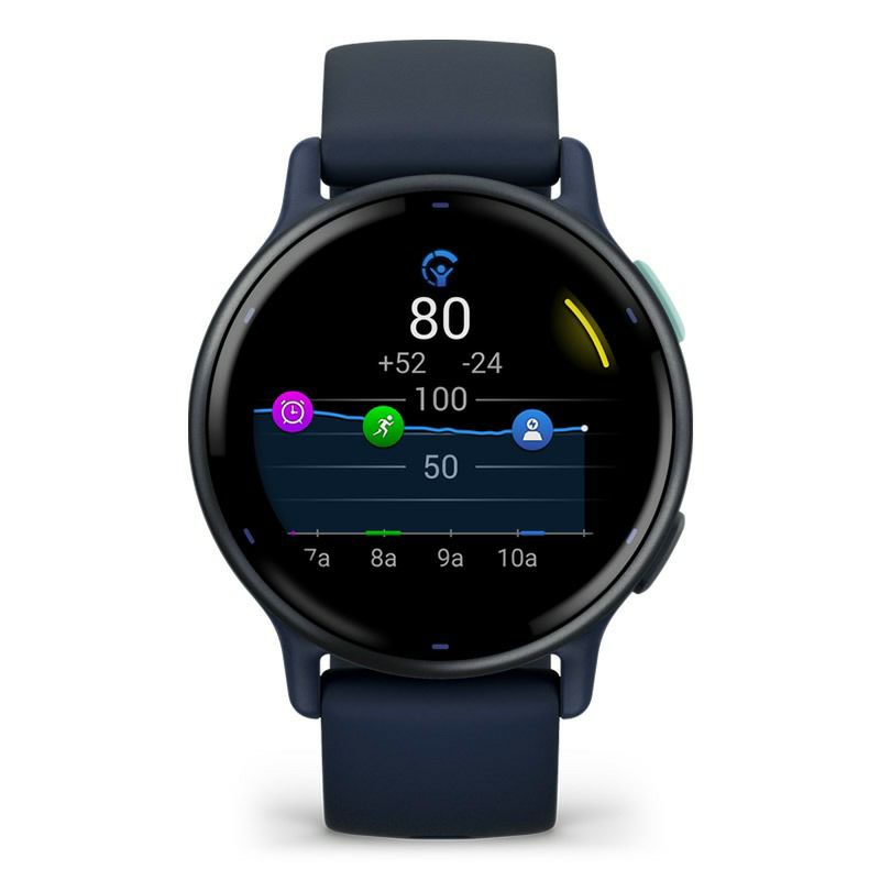 GARMIN vivoactive 5 Blue / Blue Met ガーミン ヴィヴォアクティブ 5 ブルー / ブルーメット 010-02862-42