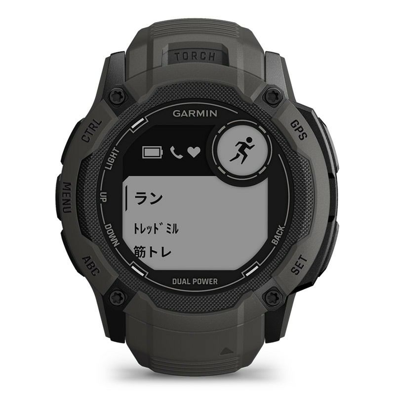 GARMIN Instinct 2X Dual Power ガーミン インスティンクト 2X 010-02805-22