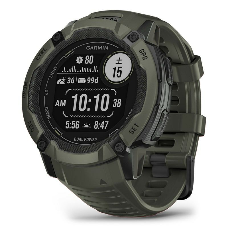 GARMIN Instinct 2X Dual Power ガーミン インスティンクト 2X  010-02805-52｜正規取り扱いブランド｜時計・腕時計の通販サイトBEST ISHIDA（正規・中古販売店）