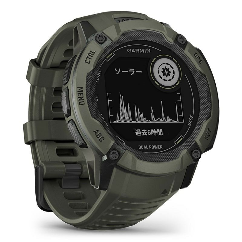 GARMIN Instinct 2X Dual Power ガーミン インスティンクト 2X 010-02805-52
