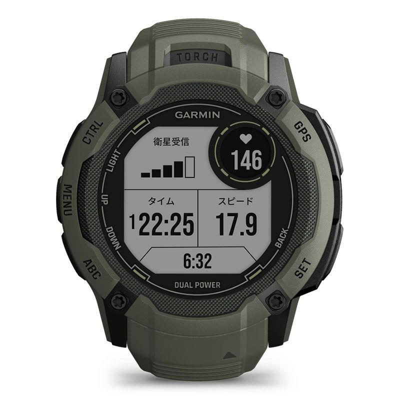 GARMIN Instinct 2X Dual Power ガーミン インスティンクト 2X 010-02805-52