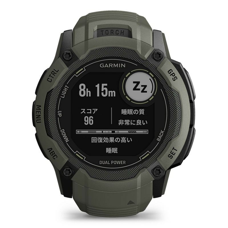 GARMIN Instinct 2X Dual Power ガーミン インスティンクト 2X 010 