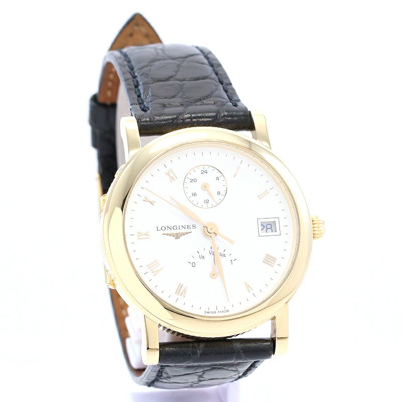 【中古】LONGINES FRANCILLON POWER RESERVE HUNTER CASE ロンジン フランシロン パワーリザーブ ハンターケース L4.646.6 (7525.620)