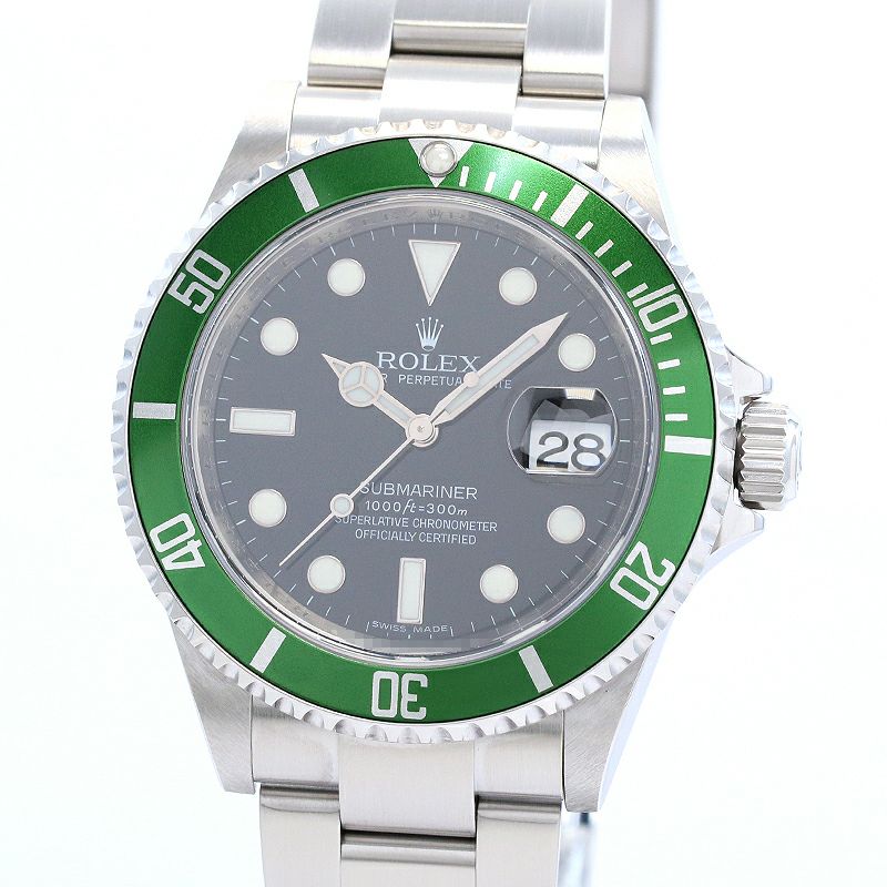 【中古】ROLEX SUBMARINER DATE ロレックス サブマリーナー デイト M16610LV-0002