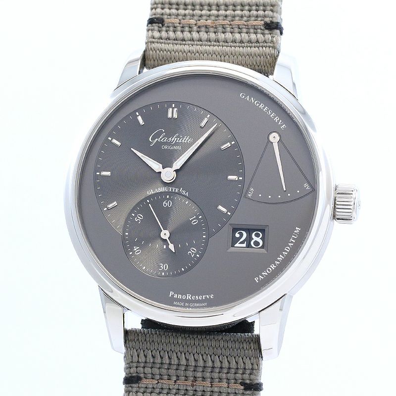 【中古】GLASHUTTE ORIGINAL PANO RESERVE グラスヒュッテ・オリジナル パノ リザーブ 1-65-01-23-12-66