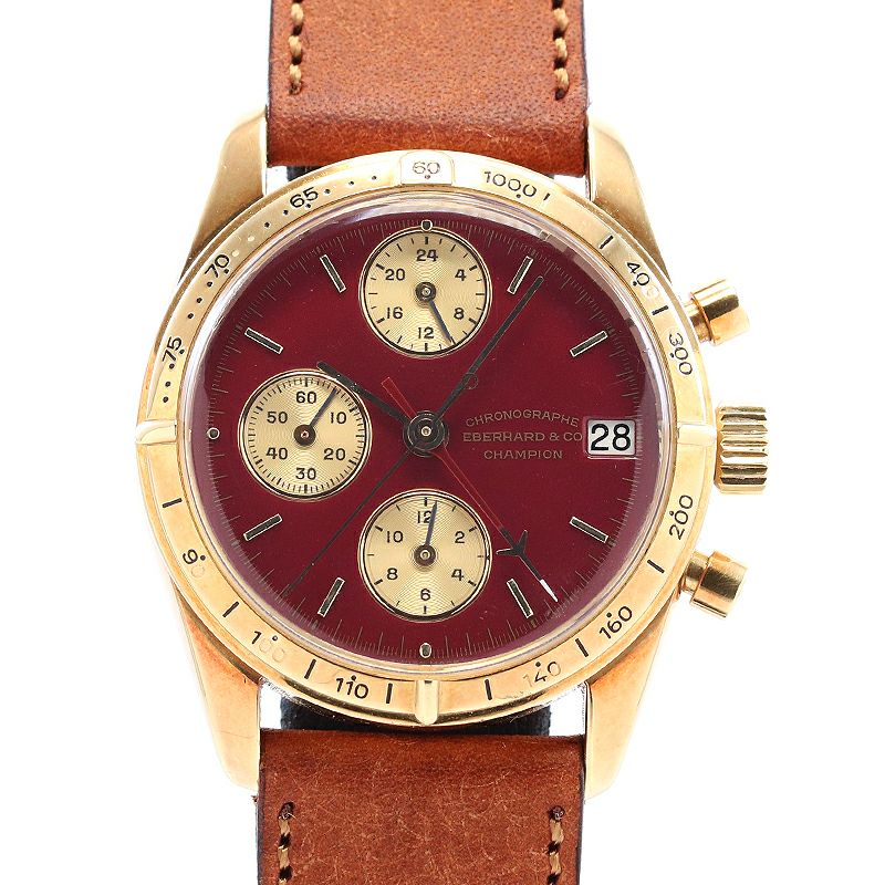 【中古】EBERHARD CHAMPION CHRONOGRAPH エベラール チャンピオン クロノグラフ 30132-C