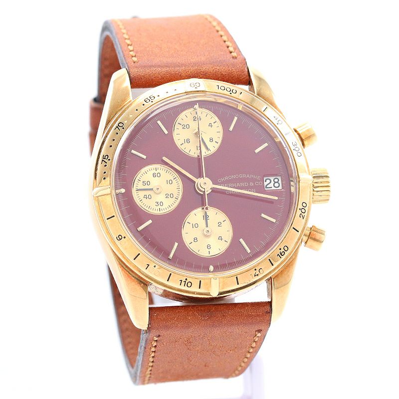 【中古】EBERHARD CHAMPION CHRONOGRAPH エベラール チャンピオン クロノグラフ 30132-C