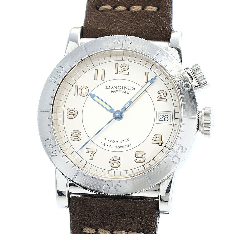 【中古】LONGINES WEEMS RE-EDITION ロンジン ウィームス リ・エディション L2.608.4