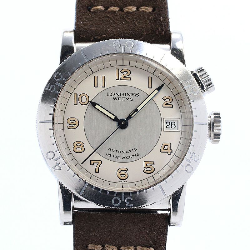 【中古】LONGINES WEEMS RE-EDITION ロンジン ウィームス リ・エディション L2.608.4