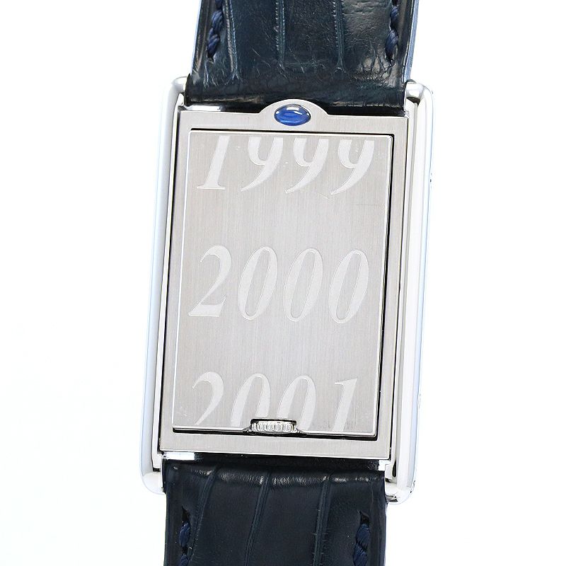 【中古】CARTIER TANK BASCULANTE LARGE MODEL MILLENNIUM EDITION カルティエ タンク バスキュラント LM ミレニアムエディション W1014458