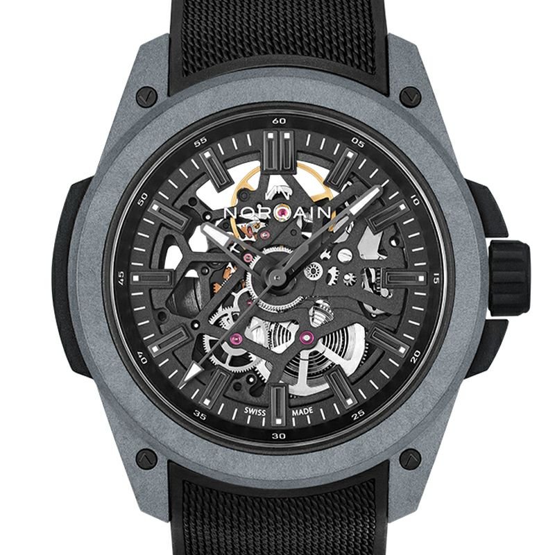 NORQAIN WILD ONE SKELETON 42MM GREY ノルケイン ワイルドワン スケルトン 42MM グレー NNQ3000QGB1AS/B018/3W1BR.20GQ