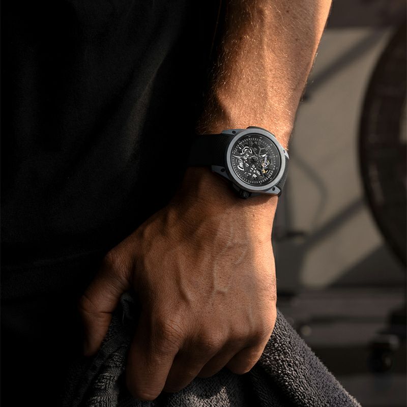 NORQAIN WILD ONE SKELETON 42MM GREY ノルケイン ワイルドワン スケルトン 42MM グレー NNQ3000QGB1AS/B018/3W1BR.20GQ