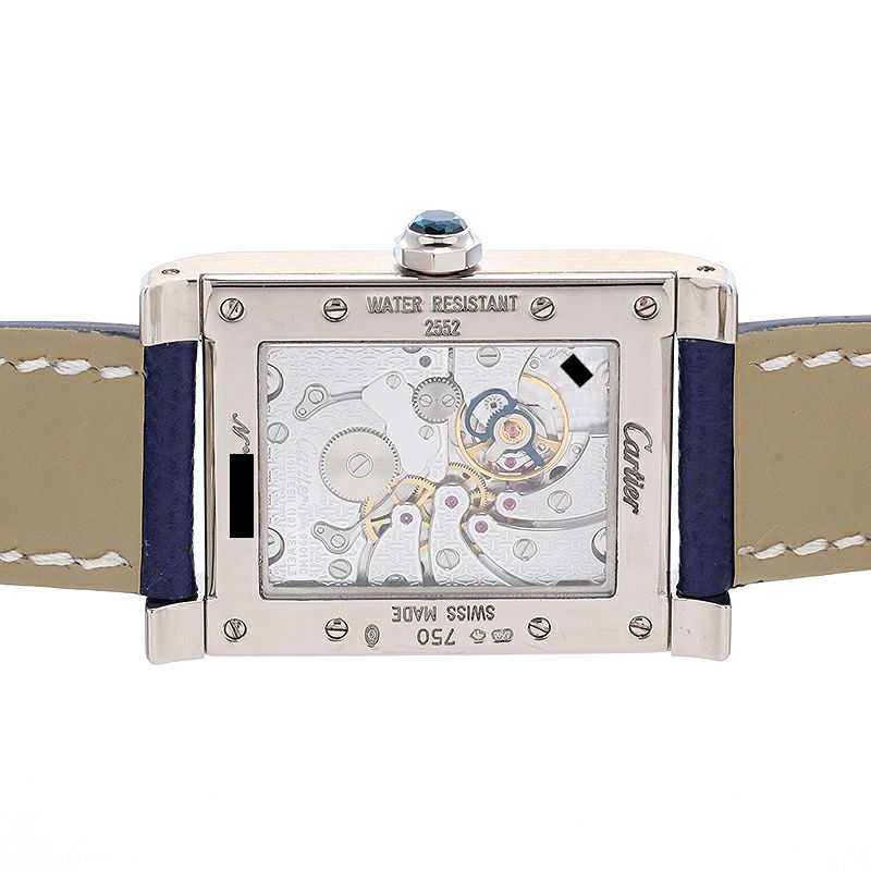 【中古】CARTIER TANK A VIS WATCH TWO TIME ZORN LARGE MODEL CPCP カルティエ タンク ア ヴィス 2タイムゾーン LM CPCP W1534351