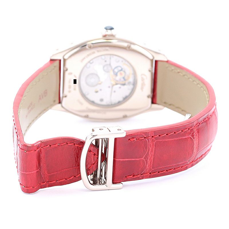 【中古】CARTIER TORTUE LARGE MODEL DATE & POWER RESERVE CPCP <br>カルティエ トーチュ LM デイト&パワーリザーブ CPCP <br>W1542751