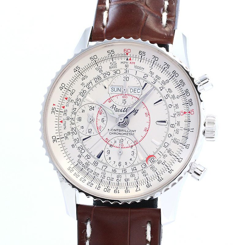 【中古】BREITLING NAVITIMER MONTBRILLANT DATORA ブライトリング ナビタイマー モンブリラン ダトラ J2133012/G518/739P/J20BANRH.1 (J213G18WBA)