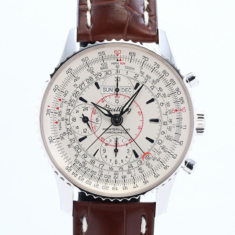 【中古】BREITLING NAVITIMER MONTBRILLANT DATORA ブライトリング ナビタイマー モンブリラン ダトラ J2133012/G518/739P/J20BANRH.1 (J213G18WBA)