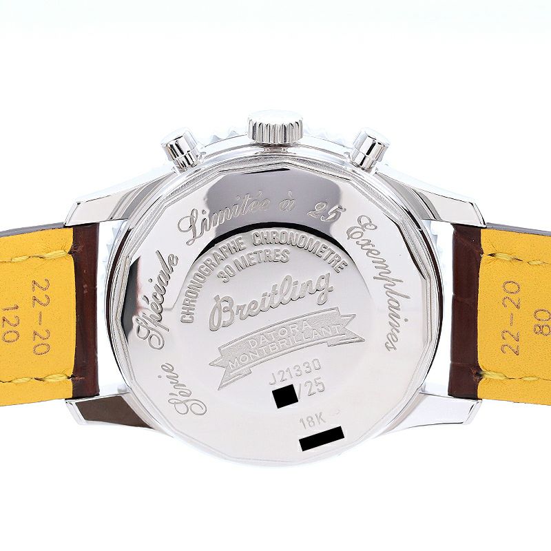 【中古】BREITLING NAVITIMER MONTBRILLANT DATORA ブライトリング ナビタイマー モンブリラン ダトラ J2133012/G518/739P/J20BANRH.1 (J213G18WBA)