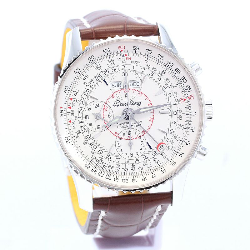 【中古】BREITLING NAVITIMER MONTBRILLANT DATORA ブライトリング ナビタイマー モンブリラン ダトラ J2133012/G518/739P/J20BANRH.1 (J213G18WBA)