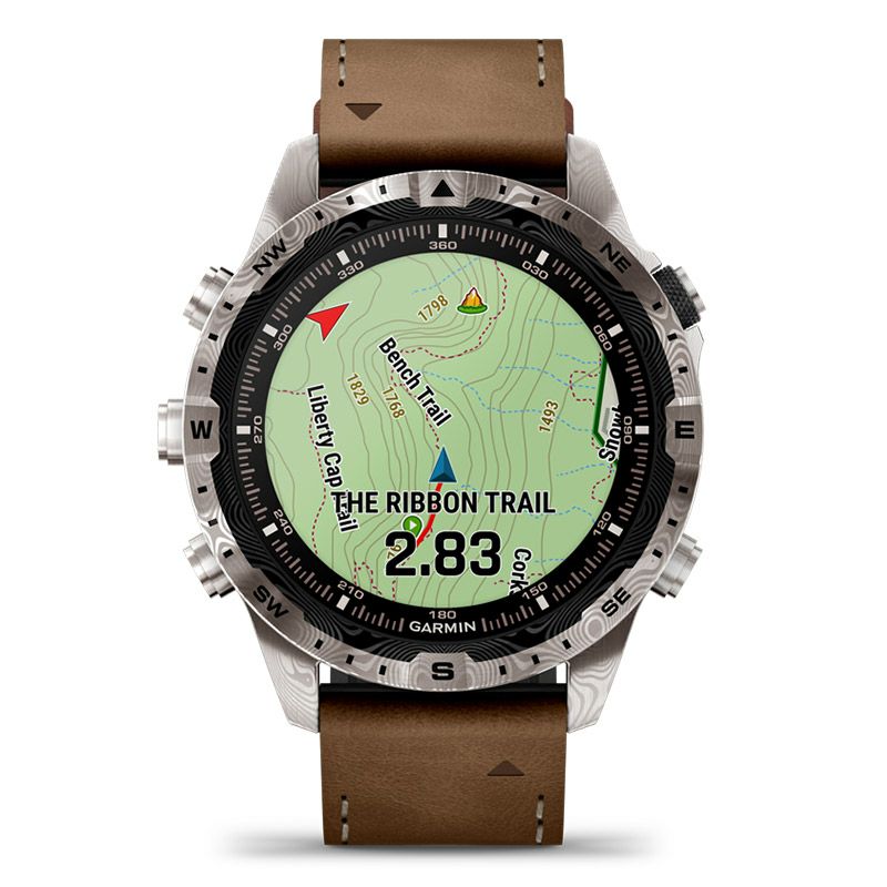 GARMIN MARQ Adventurer (Gen 2) Damascus Steel Edition <br>ガーミン マーク アドベンチャラー ジェンツー ダマスカス鋼 エディション <br>010-03393-D2