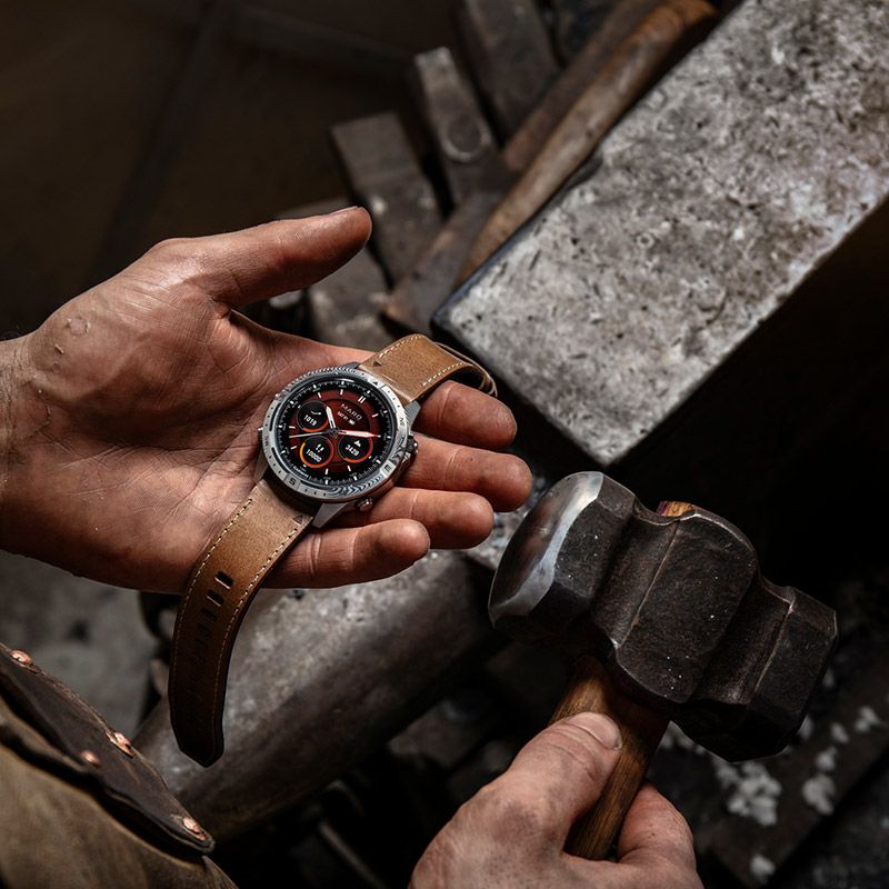 GARMIN MARQ Adventurer (Gen 2) Damascus Steel Edition <br>ガーミン マーク アドベンチャラー ジェンツー ダマスカス鋼 エディション <br>010-03393-D2