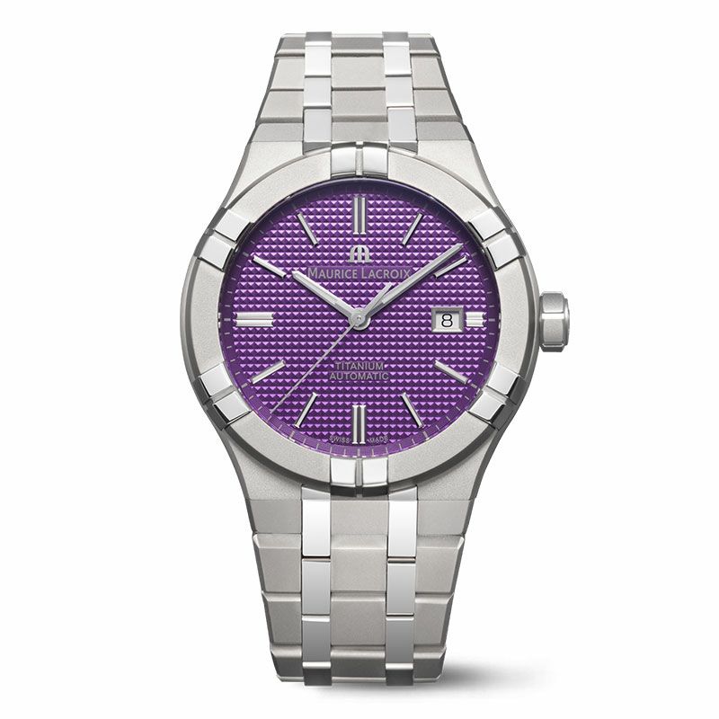 MAURICE LACROIX AIKON AUTOMATIC TITANIUM <br>モーリス・ラクロア アイコン オートマティック チタニウム <br>AI6008-TT032-430-1