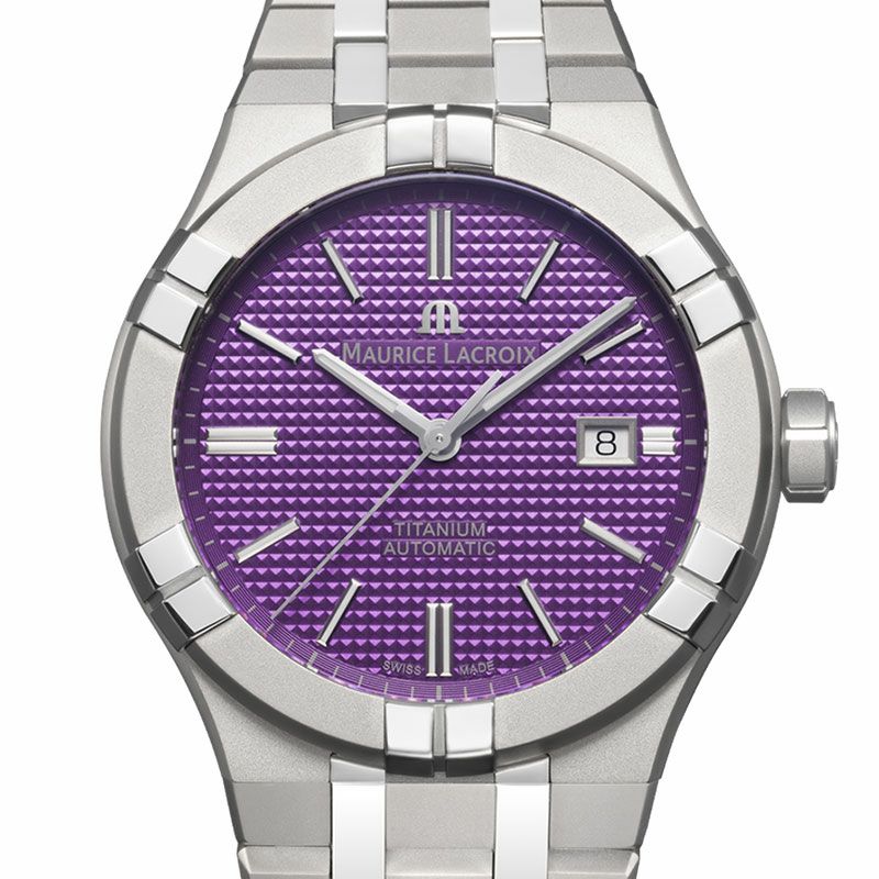 MAURICE LACROIX AIKON AUTOMATIC TITANIUM <br>モーリス・ラクロア アイコン オートマティック チタニウム <br>AI6008-TT032-430-1
