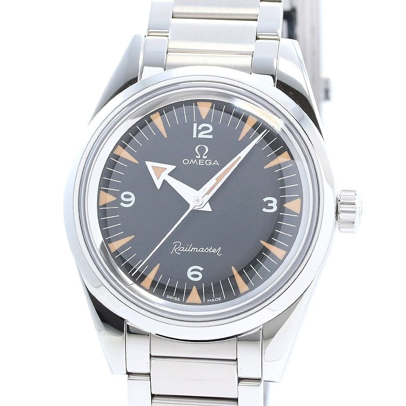 【中古】OMEGA SEAMASTER RAILMASTER 1957 TRILOGY LIMITED EDITION <br>オメガ シーマスター レイルマスター 1957 トリロジー リミテッドエディション <br>220.10.38.20.01.002