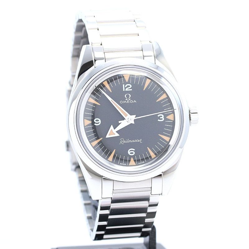 【中古】OMEGA SEAMASTER RAILMASTER 1957 TRILOGY LIMITED EDITION <br>オメガ シーマスター レイルマスター 1957 トリロジー リミテッドエディション <br>220.10.38.20.01.002