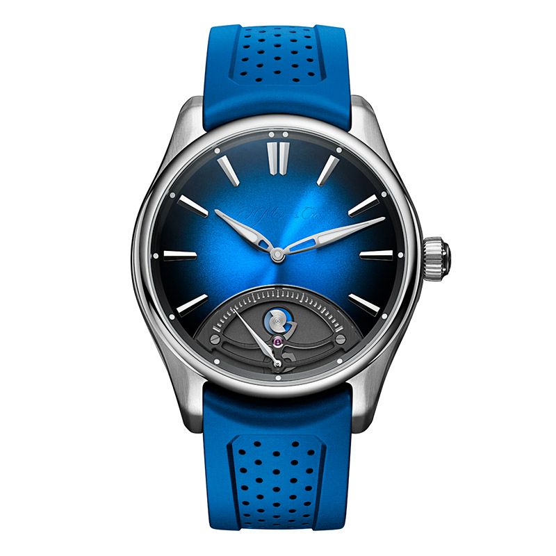 H.Moser ＆ Cie. PIONEER RETROGRADE SECONDS MIDNIGHT BLUE <br>H.モーザー パイオニア・レトログラード セコンド ミッドナイトブルー <br>3250-1200