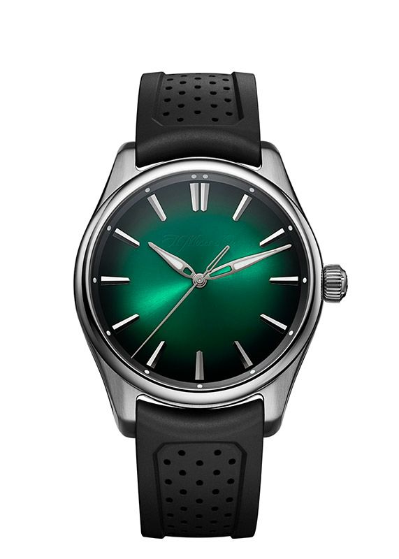 H.Moser ＆ Cie. PIONEER CENTRE SECONDS COSMIC GREEN <br>H.モーザー パイオニア・センターセコンド コズミックグリーン <br>3201-1201